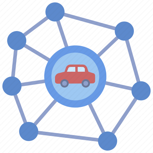 Transportation, network, road, infrastructure, communication icon - Download on Iconfinder