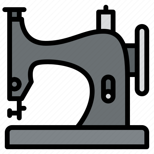 Machine, sewing, tailoring, vintange icon - Download on Iconfinder