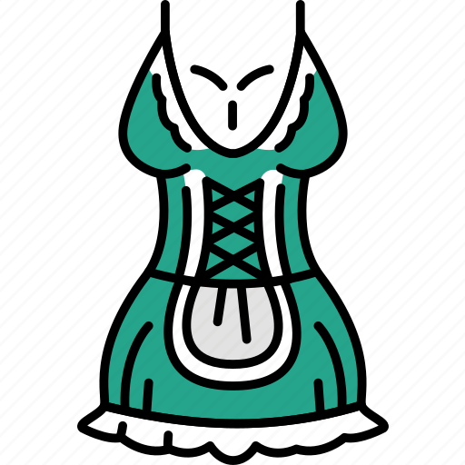 Maid, sexy, costume icon - Download on Iconfinder