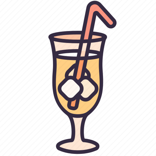 Food, drink, beverage, glass, restaurant, juice, water icon - Download on Iconfinder