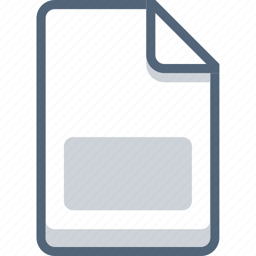 File, paper, document, page icon - Download on Iconfinder