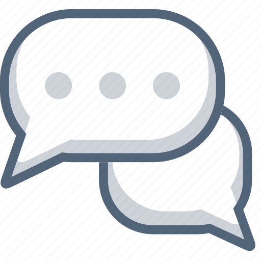 Booble, chat, bubble, dialogue, discussion, message icon - Download on Iconfinder
