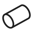 cylinder, geometry, shape, figure, form, graphic, line