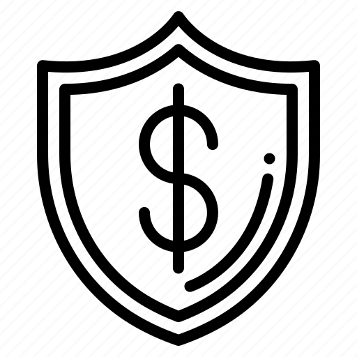 Shield, money, protection, secure, safety, protect, payment icon - Download on Iconfinder
