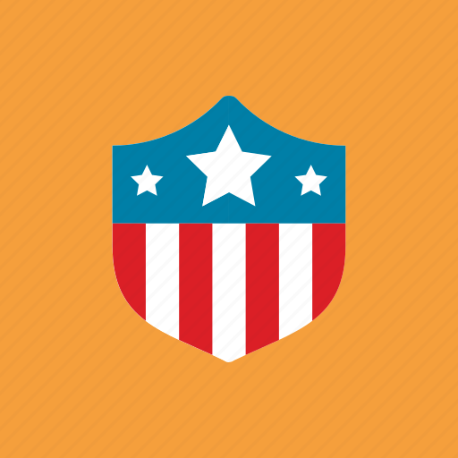Shield, american, guard, star icon - Download on Iconfinder