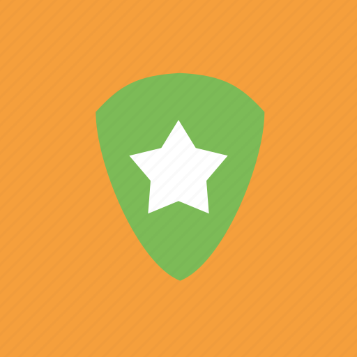 Shield, guard, protection, shape, star icon - Download on Iconfinder