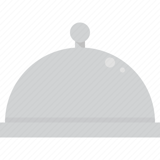 Dome, platter, serving, with icon - Download on Iconfinder
