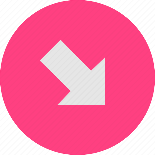 Arrow, down, right icon - Download on Iconfinder