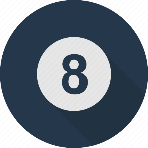 Ball, eightball icon - Download on Iconfinder on Iconfinder