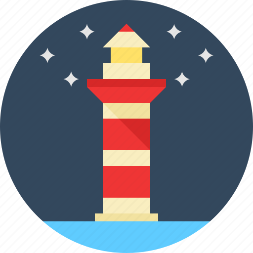 Lighthouse, stars icon - Download on Iconfinder