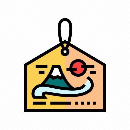 Ema, wooden, plaques, shintoism, shinto, japan icon - Download on Iconfinder