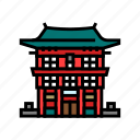 miko, shrine, maiden, shintoism, shinto, japan