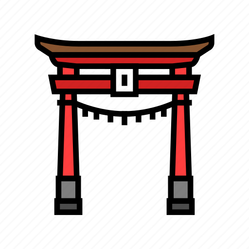 Torii, gate, shintoism, shinto, japan, japanese icon - Download on Iconfinder