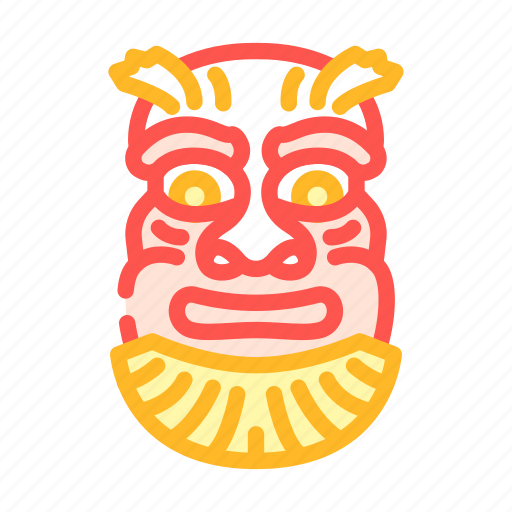Kagura, dance, mask, shintoism, shinto, japan icon - Download on Iconfinder