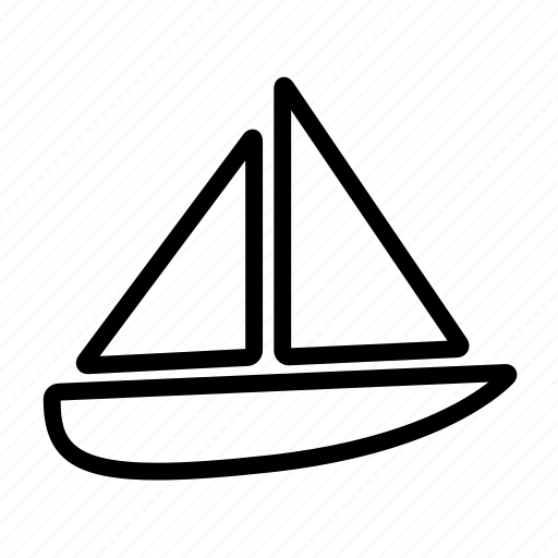 Boat, sea, ship, wind icon - Download on Iconfinder