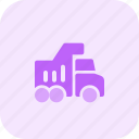 dump, truck, shipping, transport