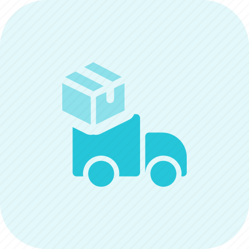 Truck, box, shipping, vehicle icon - Download on Iconfinder