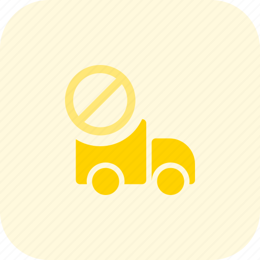 Truck, stop, shipping, forbidden icon - Download on Iconfinder