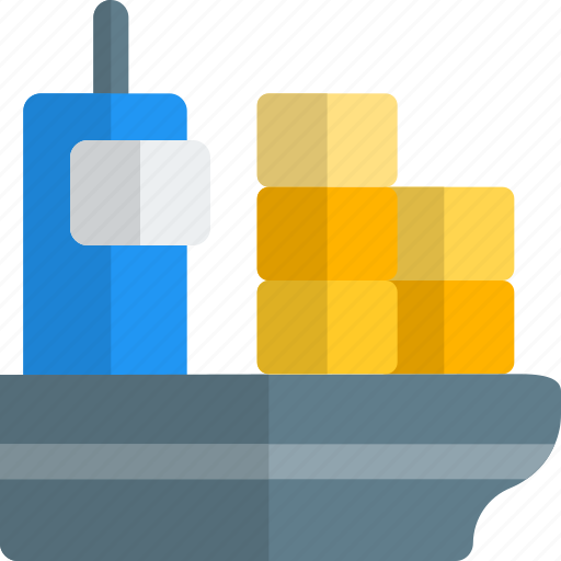 Cargo, ship, shipping, boxes icon - Download on Iconfinder