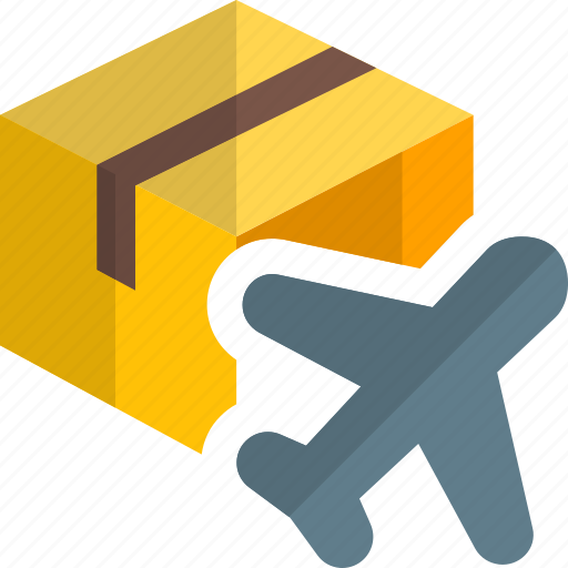 Delivery, box, plane, shipping icon - Download on Iconfinder