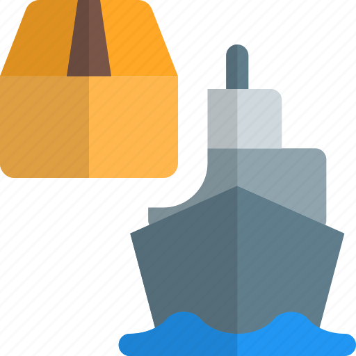 Ship, carton, box, shipping icon - Download on Iconfinder