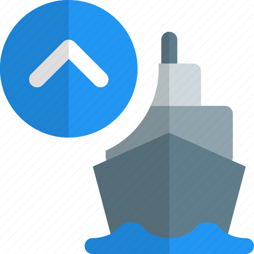 Ship, shipping, arrow, direction icon - Download on Iconfinder