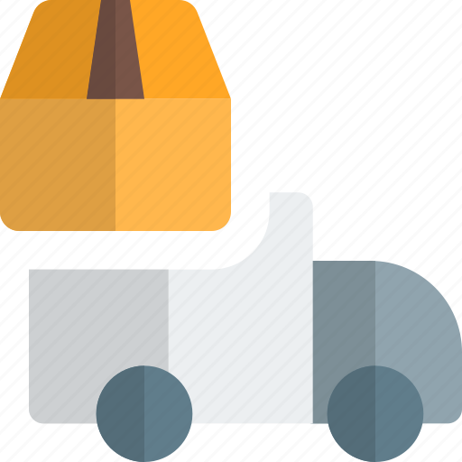 Truck, carton, box, shipping icon - Download on Iconfinder