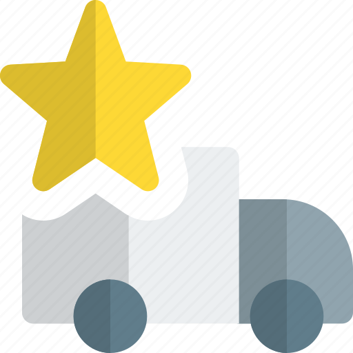 Truck, star, shipping, vehicle icon - Download on Iconfinder