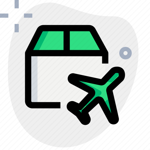 Box, plane, shipping, package icon - Download on Iconfinder