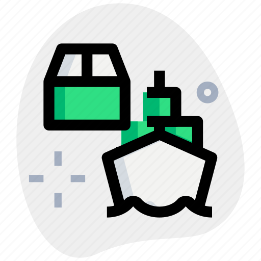 Ship, carton, box, shipping icon - Download on Iconfinder
