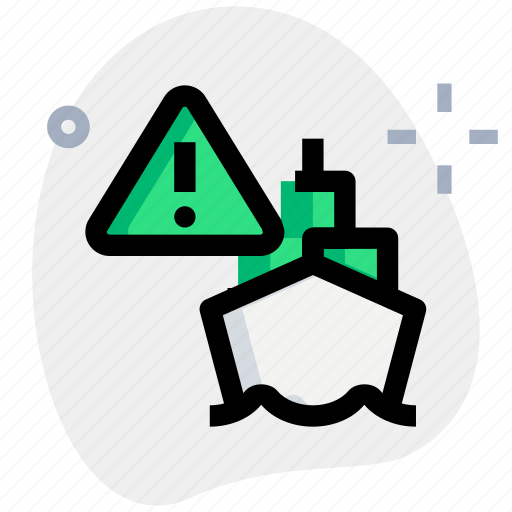 Ship, warning, shipping, alert icon - Download on Iconfinder