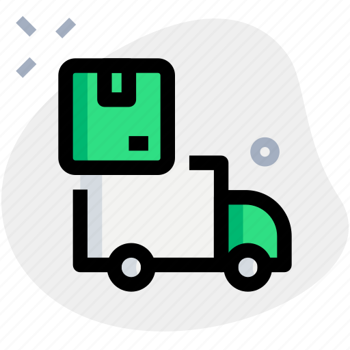 Truck, delivery, box, shipping icon - Download on Iconfinder