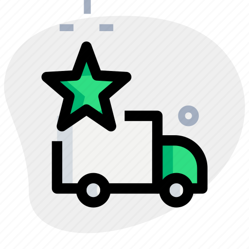 Truck, star, shipping, transport icon - Download on Iconfinder