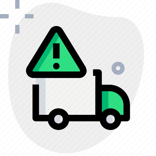 Truck, warning, shipping, alert icon - Download on Iconfinder