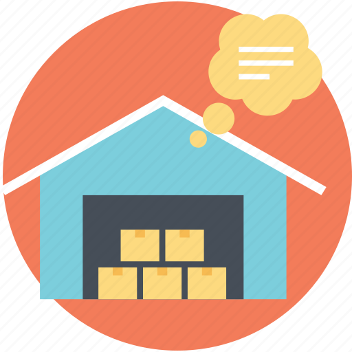 Godown, shipment storehouse, storage unit, warehouse storage icon - Download on Iconfinder