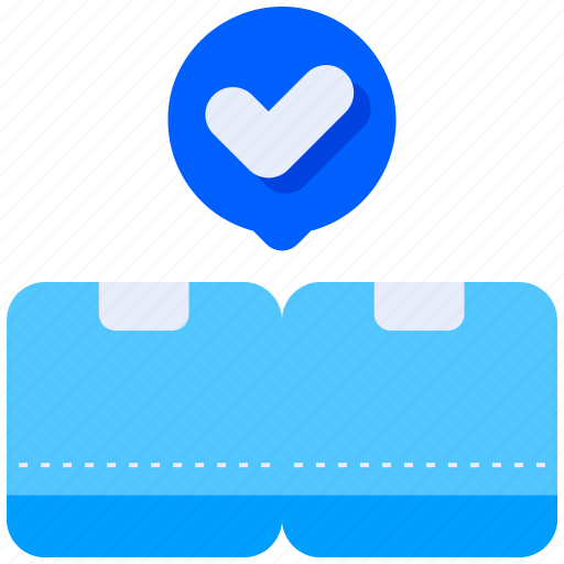 Accepted, box, check, checked, delivery, mark, ready icon - Download on Iconfinder