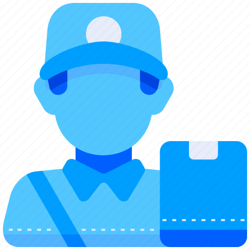 Courier, delivery, man, people icon - Download on Iconfinder
