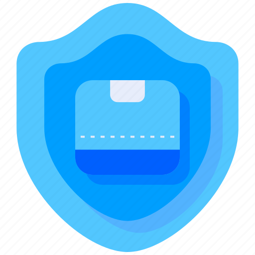 Box, delivery, guarantee, insurance, protection, shield icon - Download on Iconfinder