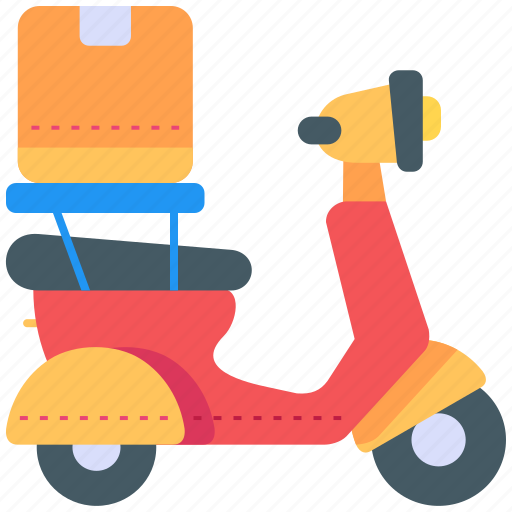 Bike, delivery, motorbike, scooter, takeaway icon - Download on Iconfinder