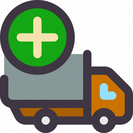 Car, delivery, shipping, add, plus, transport icon - Download on Iconfinder