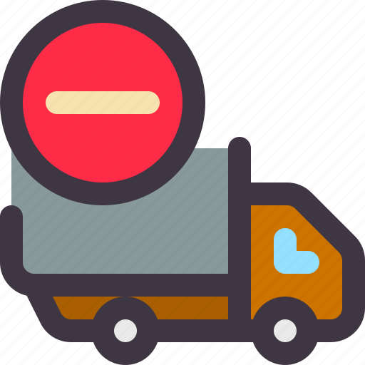 Car, delivery, shipping, minus, transport icon - Download on Iconfinder