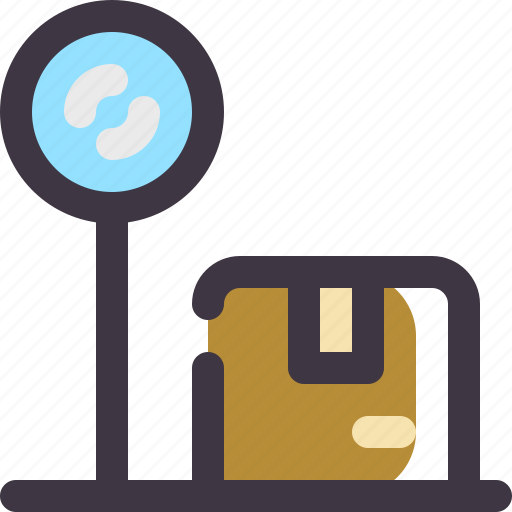 Package, scale, weight, shipping, box, delivery, logistic icon - Download on Iconfinder
