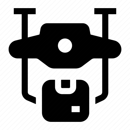 Delivery, drone, flight, control, package icon - Download on Iconfinder