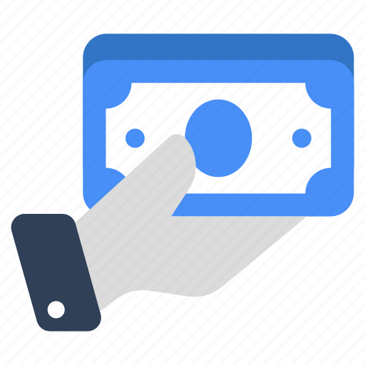 Giving money, banknote, currency, finance, cash icon - Download on Iconfinder