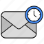 mail delivery time, email, correspondence, letter, envelope 