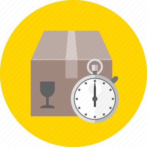 Delivery, time, courier, schedule, shipping, transport, transportation icon - Download on Iconfinder