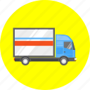 truck, delivery, logistics, shipping, shopping, transportation, vehicle