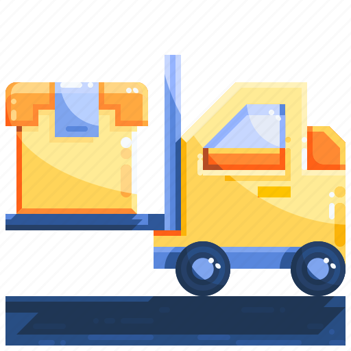 Forklift, logistics, package, shopping icon - Download on Iconfinder