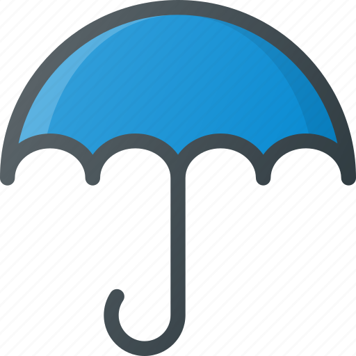 Delivery, protection, shipping, umbrella, wet icon - Download on Iconfinder