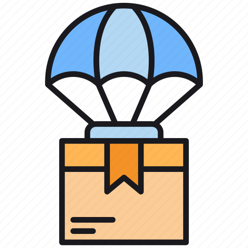 Box, delivery, fly, logistics, shipping icon - Download on Iconfinder